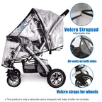 Universal Stroller Rain Cover – Waterproof Windproof Weather Shield
