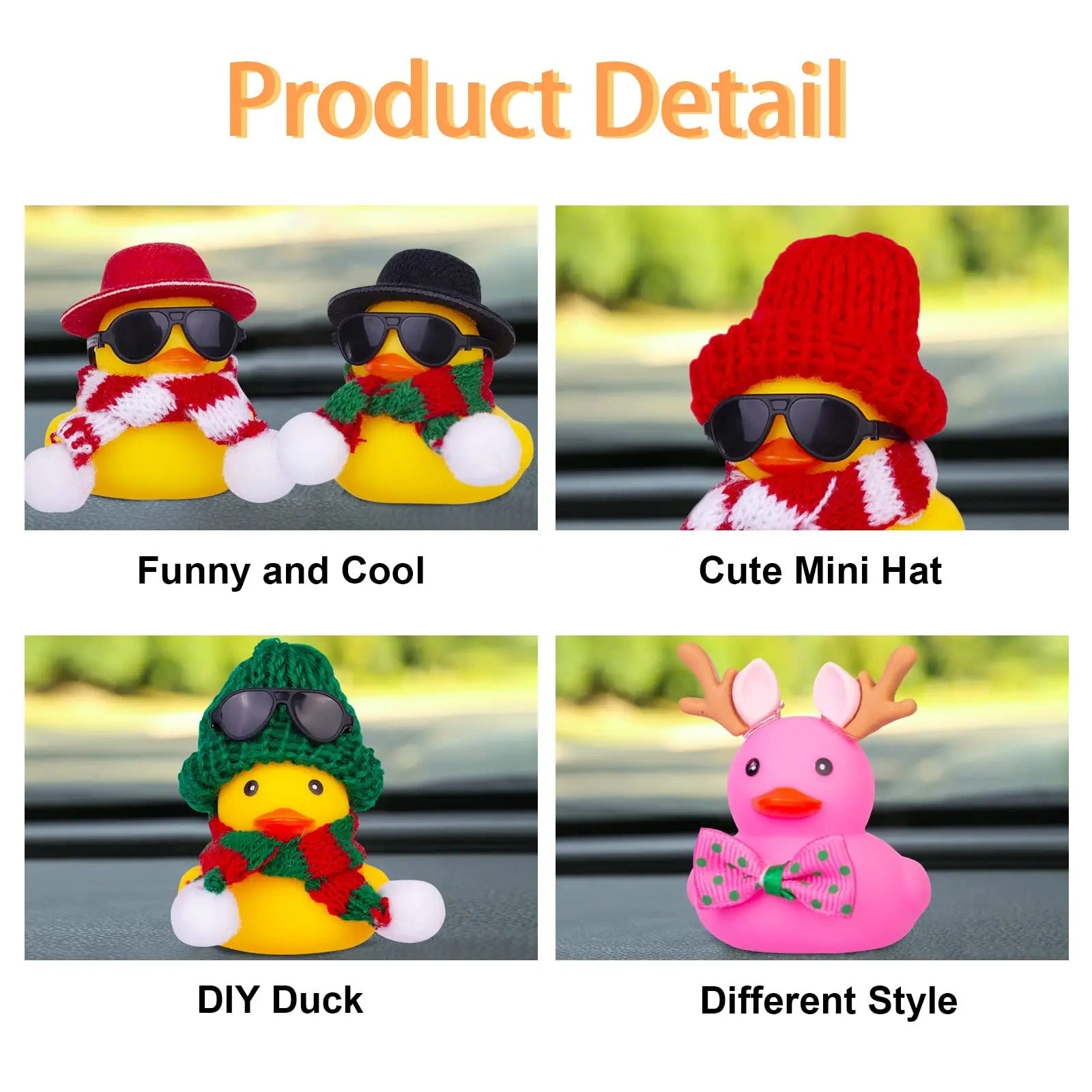 Winter Rubber Ducks (2-Pack)