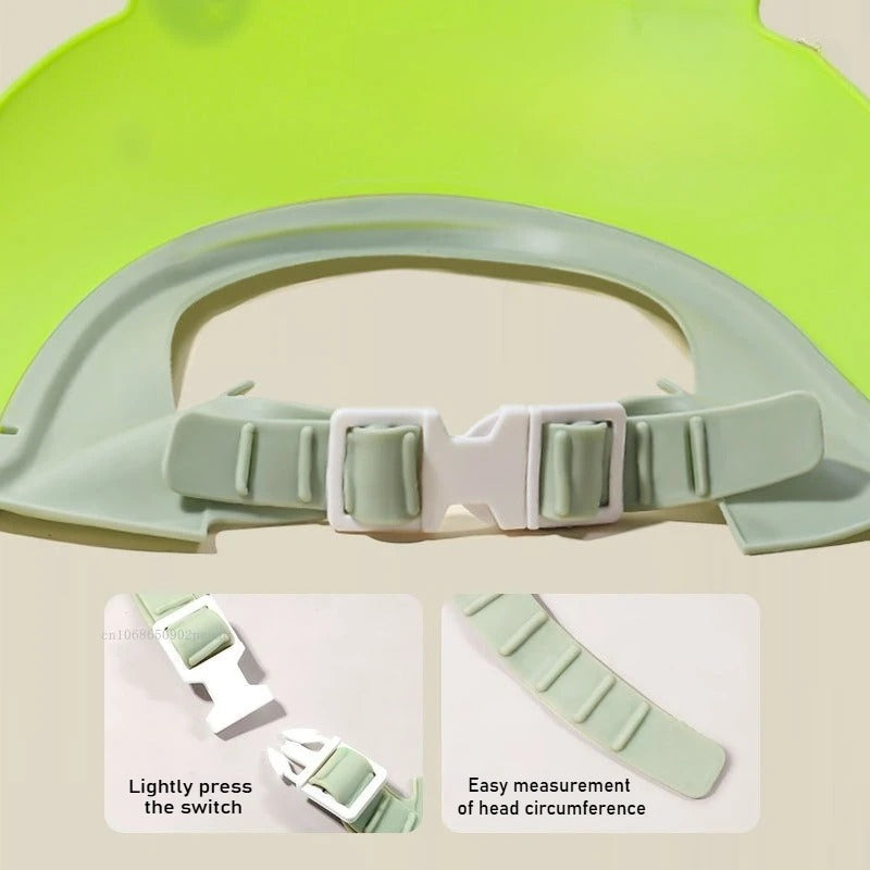Baby Shampoo Cap Protection – Waterproof Eye & Ear Shield