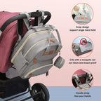 Diaper Backpack with Foldable Baby Bed & Changing Station