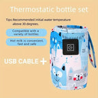 USB Portable Baby Bottle Warmer Sleeve (3 Heat Levels)